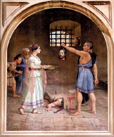 Degolacao de Sao Joao Batistan英語：洗礼者聖ヨハネの斬首 作： Benedito Calixto